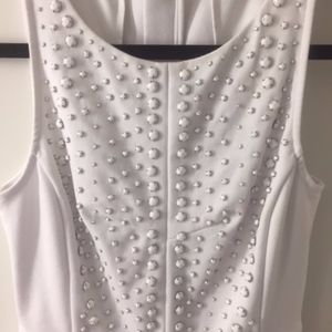 Club Monaco beaded Mini Dress